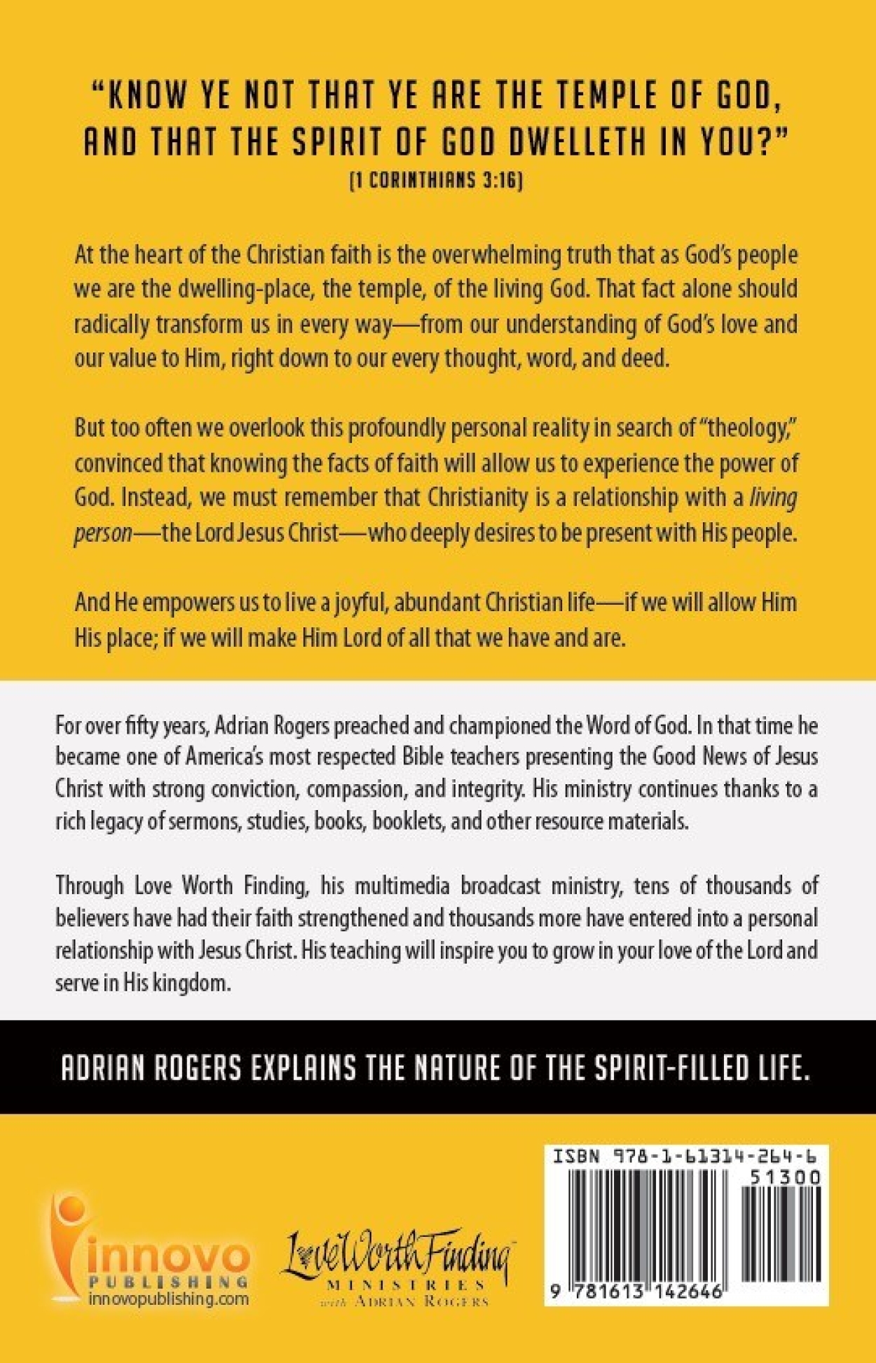 B103 the power of his presence book STORE DETAIL back