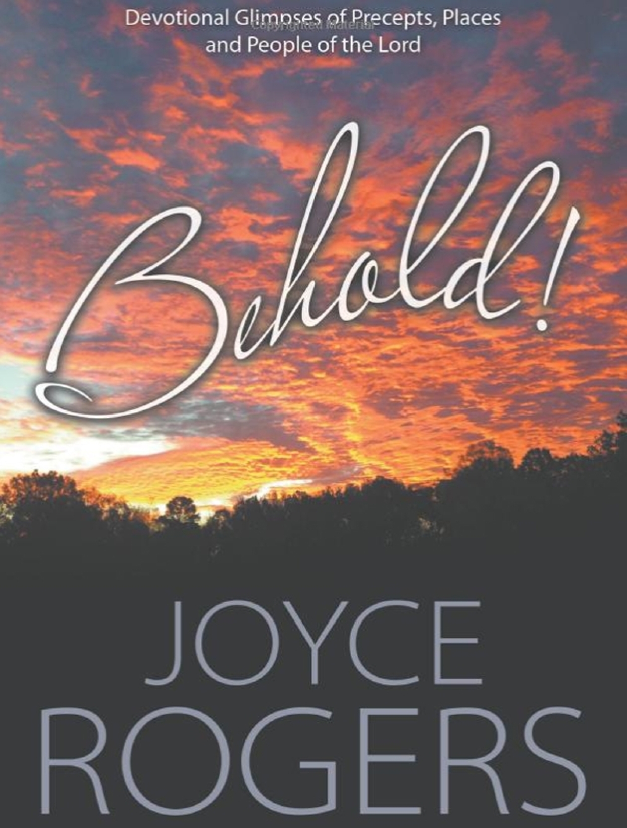 Behold book joyce rogers jb08